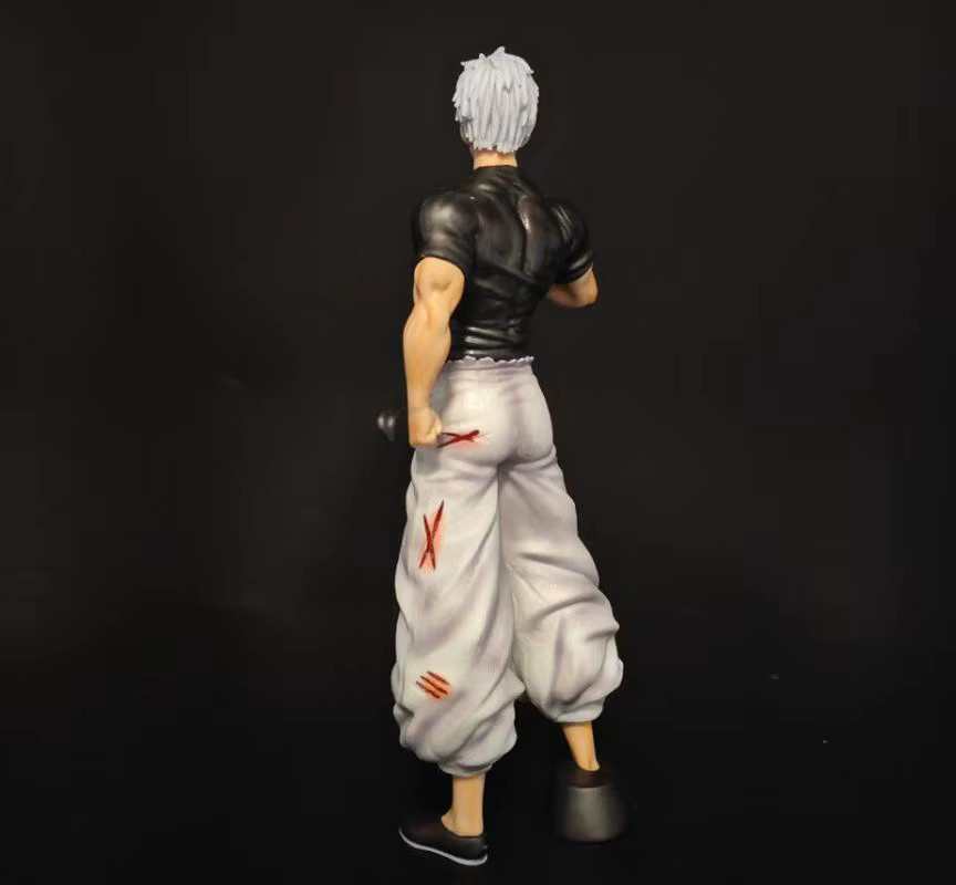 Bandai Jujutsu Kaisen Satoru Gojo, Anime-Figur, mit drei austauschbaren Köpfen - Bild 2