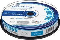 MediaRange Blu-ray-Rohlinge BD-R 25GB in Weiß und Blau - Bild 1
