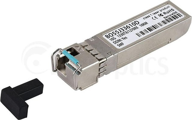 BlueOptics SFP-10G-BX-D-BC-BO Netzwerk-Transceiver-Modul SFP+ Faseroptik 10000 Mbit/s in Silber - Bild 1