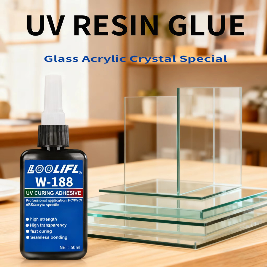 LOOLIF Transparenter Sekundenkleber für Glas, Metall, Kristall und Acryl, 50 ml - Bild 6