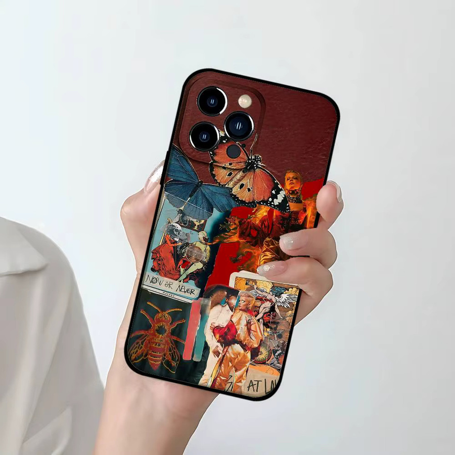 Mesuca Handyhülle für iPhone 11 bis iPhone 17 Pro Max Plus Mini aus weichem TPU in Multicolour - Bild 2