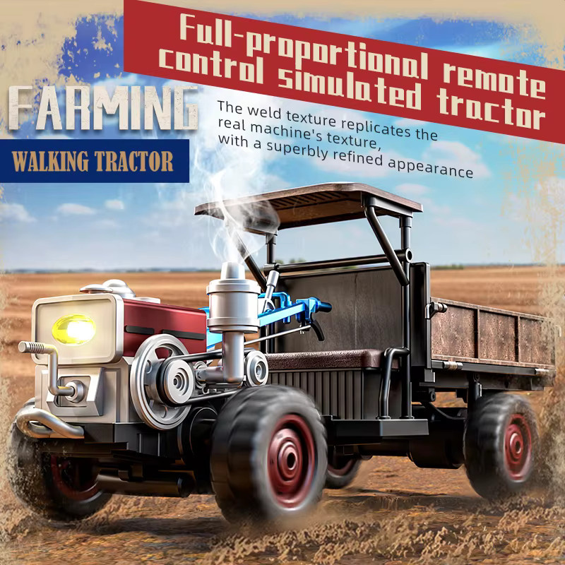 JIKEFUN RC Traktor, 1:14, 4WD Off-road, ferngesteuert - Bild 3