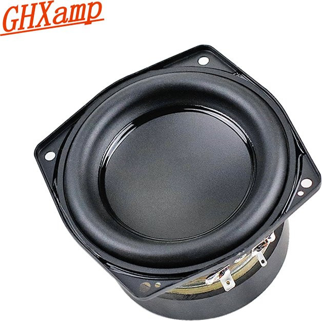 GHXAMP Mittelbass-Lautsprecher für JBL Boombox 2, 4 Zoll 106mm Subwoofer, 4 Ohm, 40W, Schwarz - Bild 1