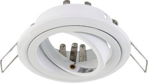 EVN Einbauring für Halogenleuchten, Farbe: Weiß, 50W, 12V, IP20 - Bild 1