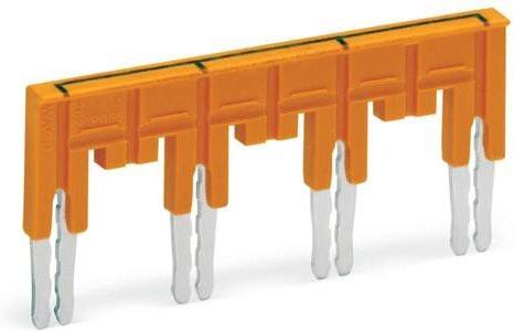 WAGO Brücker 282-437/011-000-50 in Orange, 50 Stück - Bild 1