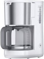 Braun KF 1500 WH Filterkaffeemaschine Weiß für 10 Tassen - Bild 1