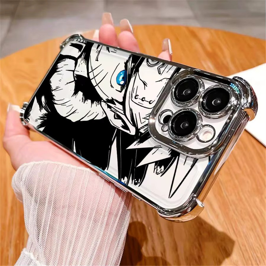 Naruto und Pain Handyhülle für Apple iPhone 17 Pro Max 16 15 14 13 12 Plus XS XR in Multicolour - Bild 5
