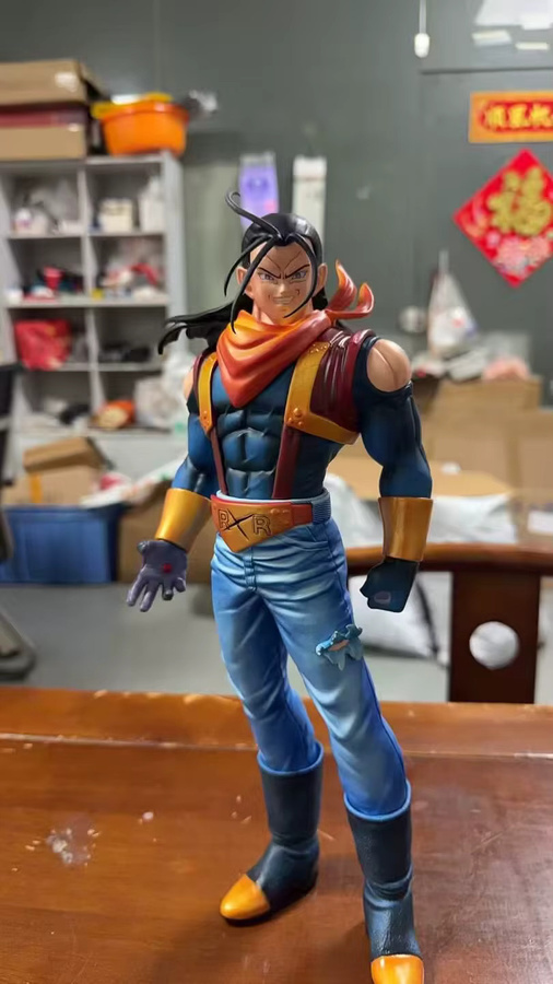 Bandai Dragon Ball Android 17, Anime-Figur, PVC-Statue, 35cm - Bild 2