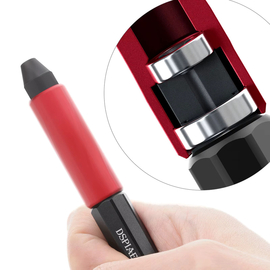 DSPIAE AT-MHD Mobius Handbohrer Hobbywerkzeug mit Spin-Lock-Doppellager in Rot - Bild 4