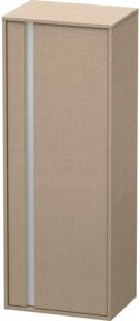 Duravit Hochschrank Ketho in Leinen mit Tür rechts, B: 50 cm, T: 36 cm, H: 132 cm - Bild 1