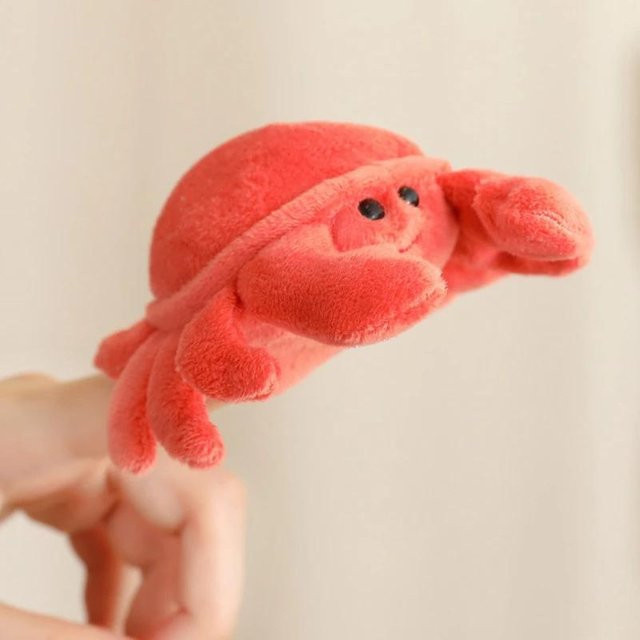 Yiran toy Fingerpuppen, Plüsch, Tiere, Meerestiere, Bunt / Mehrfarbig - Bild 1