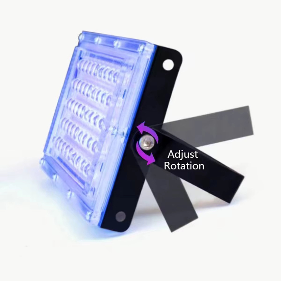 Prosite UV-Flutlicht Schwarz 395nm zur Keimabtötung und zum Aushärten mit 50W oder 100W - Bild 4