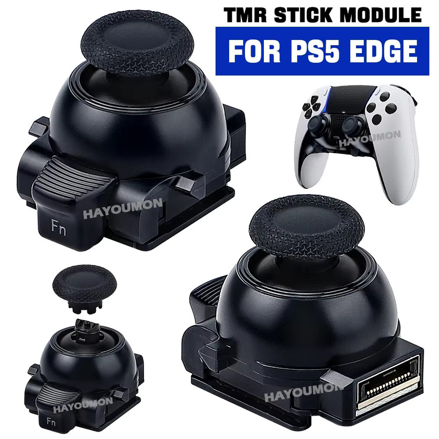 Hayoumon TMR Stick-Modul Ersatzteil für PS5 Edge Controller in Schwarz - Bild 2