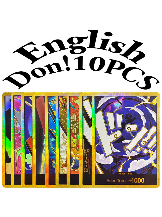Bandai One Piece Karten, 10-teiliges Set, Englisch, Bunt - Bild 5