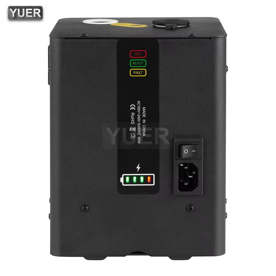 YUER Cold Spark Akku-Kaltfunkenmaschine mit Fernbedienung und DMX-Steuerung für DJ-Equipment und Bühnenlichteffekte bei Hochzeiten und Events - Bild 2