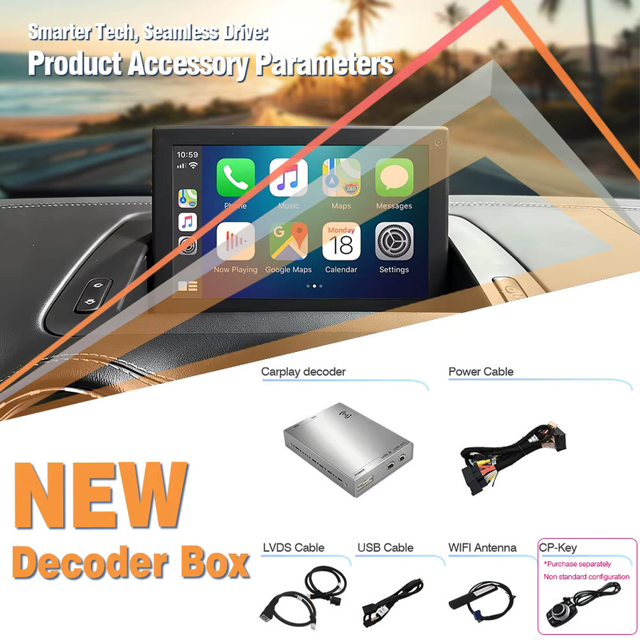 AUTOTOP Kabelloses CarPlay und Android Auto Interface Nachrüst-Kit für Peugeot Citroen DS RNEG NG4 RNEG2 - Bild 6