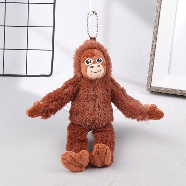 Schlüsselanhänger Cartoon Gorilla, brown, Kindergeschenk - Bild 1