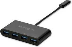 Kensington CH1200 USB-C Multiport Hub mit 4 Ports für USB-C und USB-A in Schwarz - Bild 1