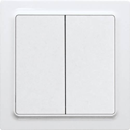 Eltako FT55EH-wg ZigBee Taster Aufputz Weiß B/T/H: 8,0 x 8,0 x 1,5 cm - Bild 1