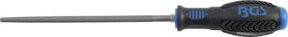 BGS Werkstattfeile 6578 rund Hieb 3 schwarz Länge: 150 mm - Bild 1