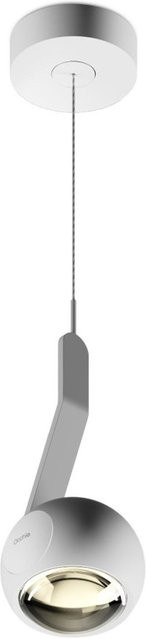 Occhio io 3d sospeso up LED-Pendelleuchte in Weiß matt mit warmweißem Licht (2700K) und verstellbarer Aufhängung (80-180 cm) - Bild 1