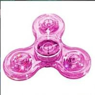 Yiran toy LED-Licht Fidget Spinner Finger-Spielzeug rosa - Bild 1