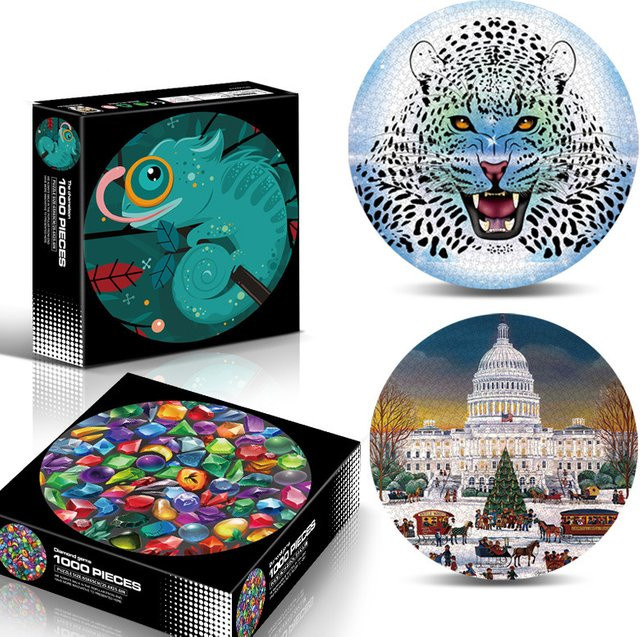 YuHaoHui Puzzle, Tiere, 1.000 Teile - Bild 1