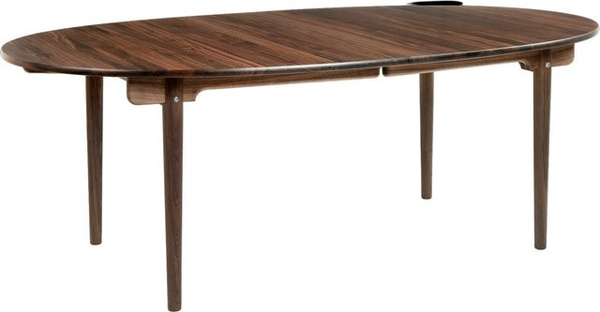 Carl Hansen & Søn CH338 Esstisch aus Massivholz Eiche oder Walnuss in Braun