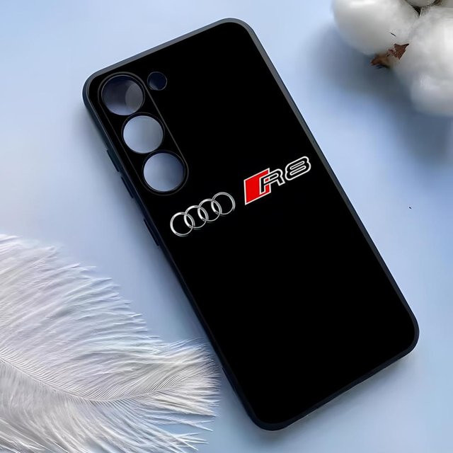 A-Audies RS Sport Silikonhülle für Samsung Galaxy S25 Ultra S24 S23 S22 S21 S20 Plus A54 A53 A34 A25 in Schwarz - Bild 1