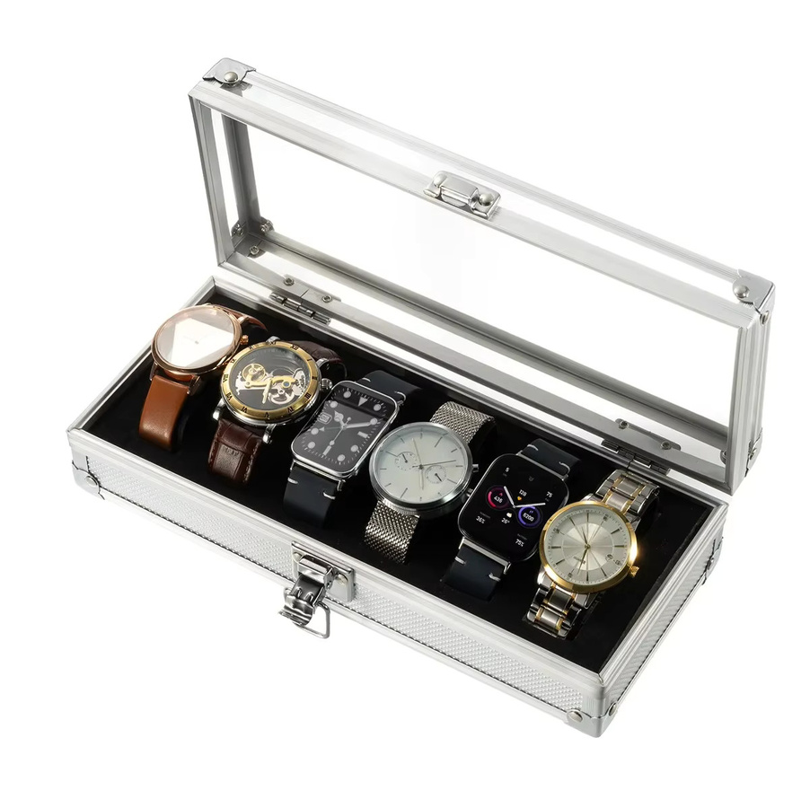 FancyWrist Uhrenbox, Aluminiumlegierung, 6/12 Gitter, Unisex - Bild 5