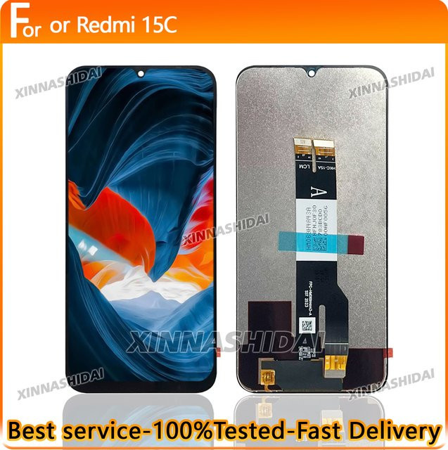 Xiaomi Redmi 15C LCD Ersatz Display mit Touchscreen Digitizer in Schwarz - Bild 1