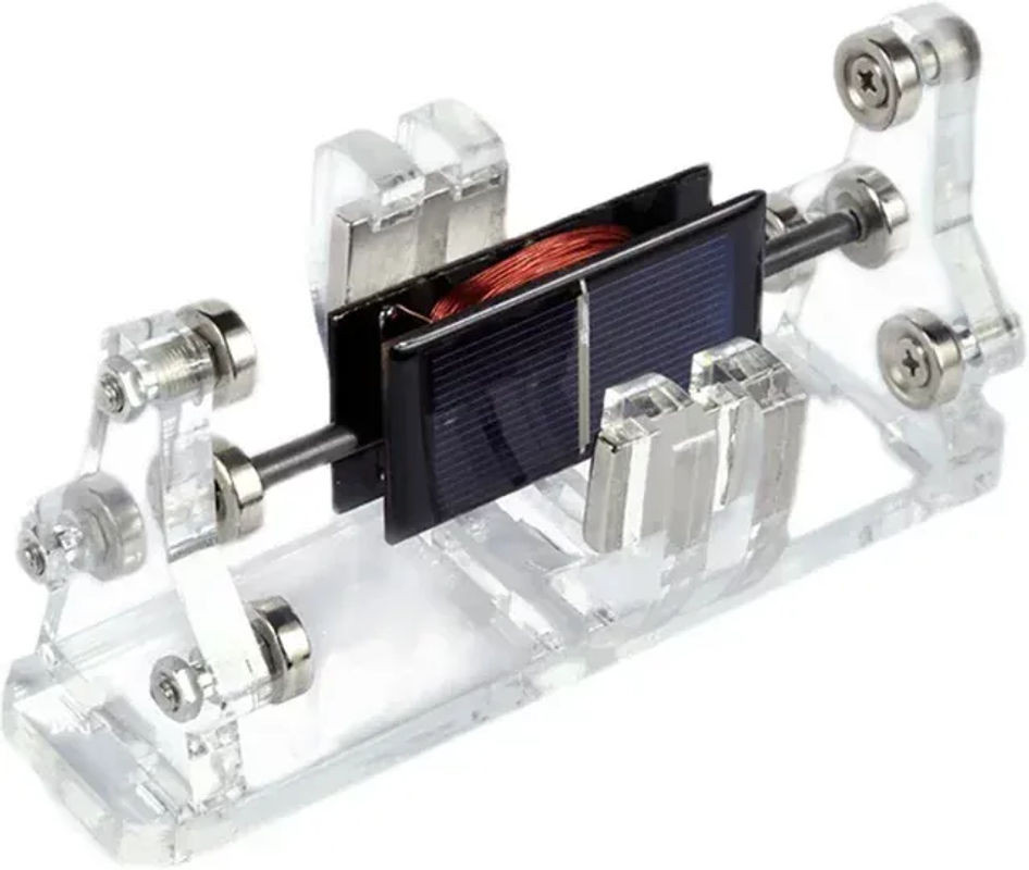 Magnetisches Levitation Solar DIY Kit Mendocino Perpetuum Motion Spielzeug mit bürstenlosem Motor in Transparent - Bild 1
