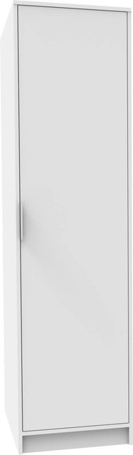 Fackelmann Putzschrank mit 1 Tür und 4 Böden in Weiß, B/T/H: 50 x 65,1 x 188,2 cm - Bild 1