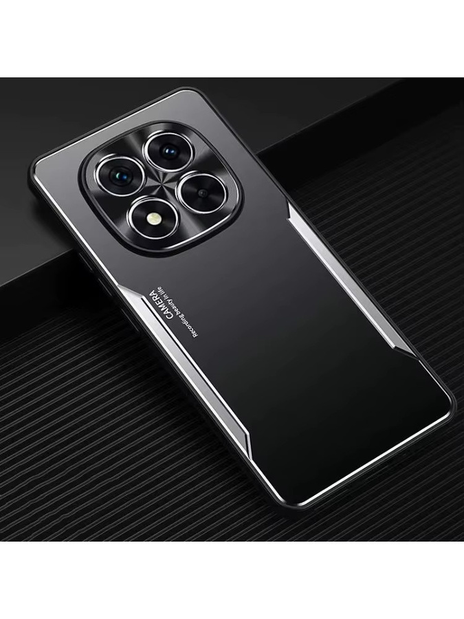 Xiaomi Schutzhülle aus Aluminiumlegierung in Matt-Optik für Note 15, 14 Pro Plus und Redmi 15C in Gold oder Schwarz - Bild 2