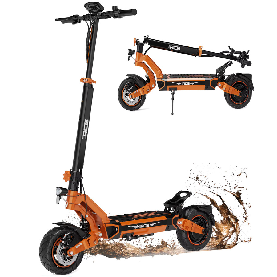 RCB KIDS D7 Pro ABE Elektroroller, klappbar, mit 10 Zoll Vakuumreifen - Bild 7