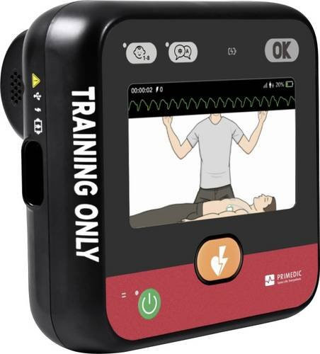 MEDX5 myPAD Trainer Defibrillator mit LCD-Farbbildschirm in Schwarz - Bild 1