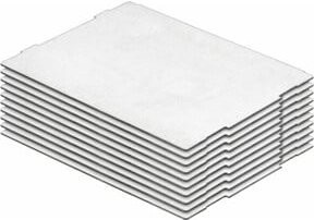 Vigour Einteilblech Satz V6685H-3/10 in Weiß, 10-teilig, Höhe: 137 mm - Bild 1