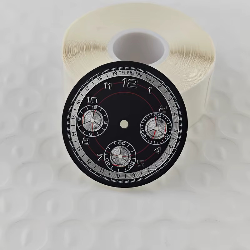 FancyWrist Uhrenzifferblatt Chronograph, 29,5 mm, Edelstahl, Quarzwerk - Bild 5
