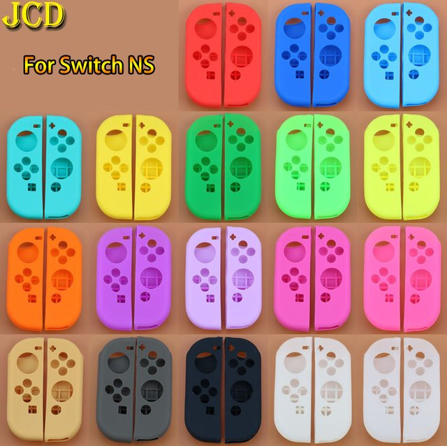 JCD Anti-Slip Silikon Soft Case Schutzhülle für Nintendo Switch Joy-Con Controller - Bild 1