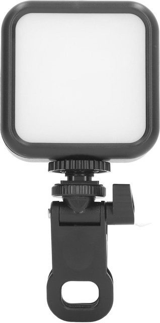 Koogeelife Clip Fülllicht für mobile Fotografie in Schwarz - Bild 1