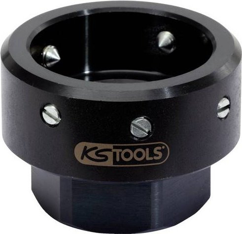 KS Tools Schneideisen-Adapter M18-M20 SW 41mm in Schwarz aus Stahl - Bild 1
