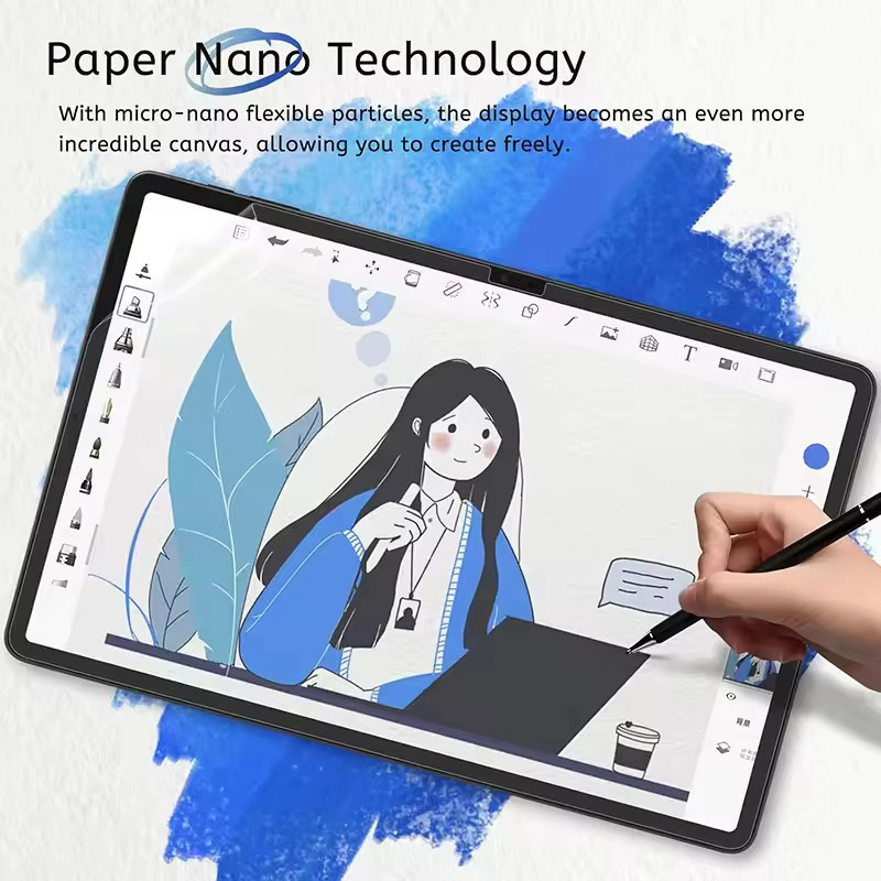 2 Stück Displayschutzfolie für iPad 7 8 9 10 11. Generation, iPad Air, iPad Pro und iPad Mini 6, transparent, ohne Glas - Bild 2