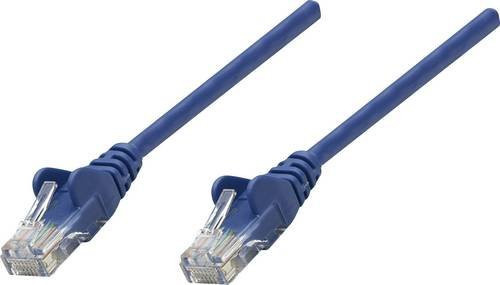 Intellinet RJ45 Patchkabel CAT 5e U/UTP Ethernet LAN Blau, 5,00 m - Bild 1