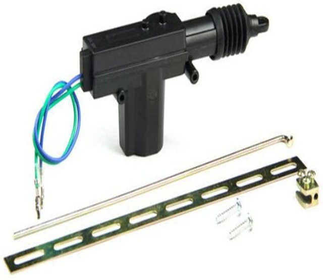 Skyfree Heavy Duty Auto Türschloss Antrieb Motor DC12V Schwarz 2-Draht Alarmsicherheit - Bild 1