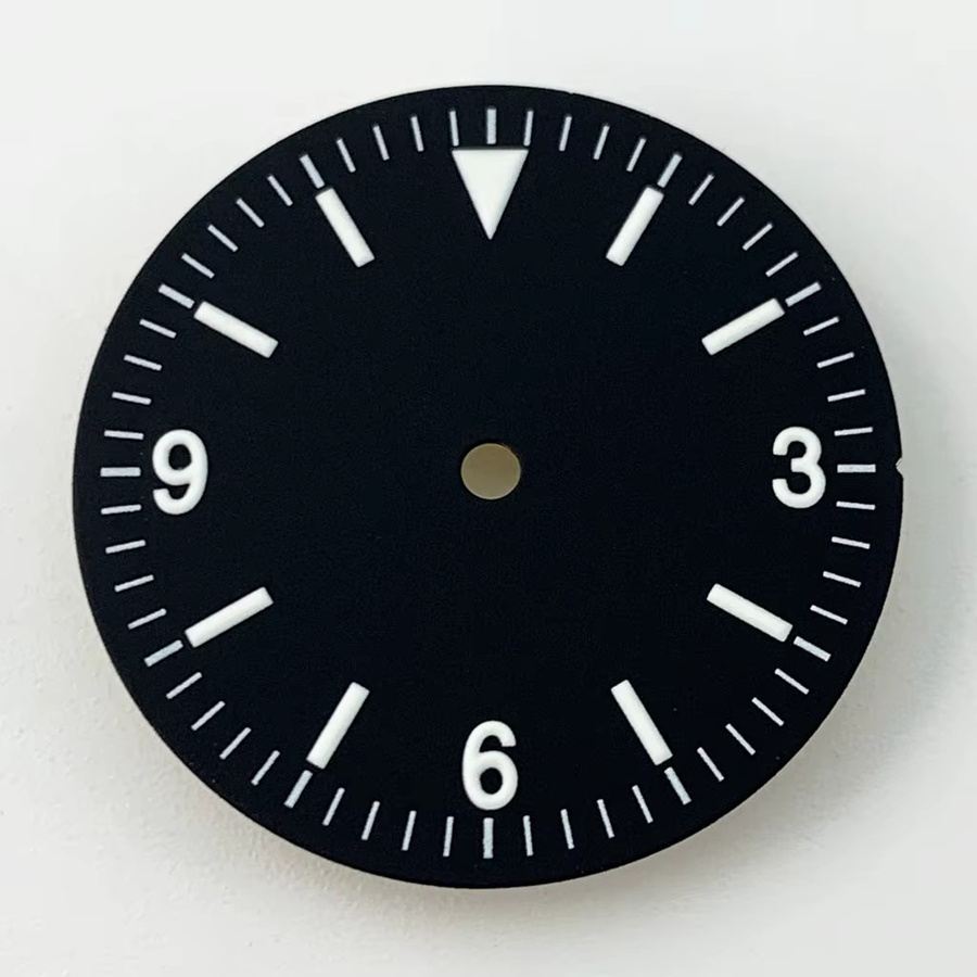 Goutent Zifferblatt, schwarz, 28,5 mm, Unisex - Bild 4