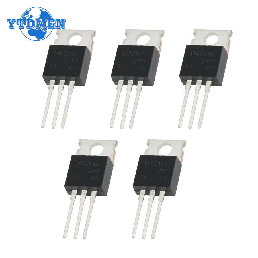 YTDMEN IRFZ44N MOSFET Transistor Kit, 55V 49A, Farbe: Schwarz - Bild 3