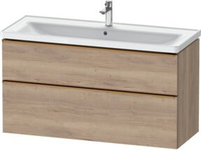 Duravit Waschtischunterschrank D-Neo in Braun, Wandmontage, B/T/H: 118,4 x 45,2 x 62,5 cm - Bild 1
