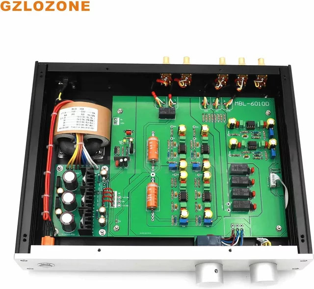 MBL HIFI MBL6010D Stereo Vorverstärker basierend auf dem M-B-L6010 Schaltkreis - Bild 1