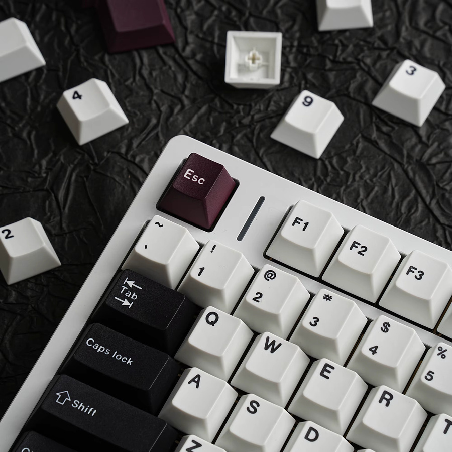 Jaycomia GMK Deep Well Tastenkappen Set mit 143 Tasten für mechanische Tastaturen in Multicolour, kompatibel mit ISO ANSI ABTN2 und verschiedenen Sprachen wie Deutsch, Koreanisch, Spanisch, Arabisch, Französisch und Russisch - Bild 3