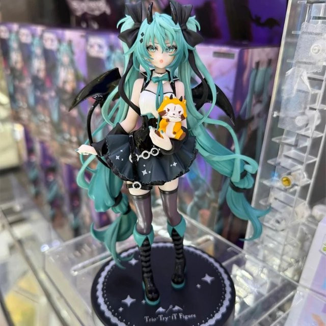 Bandai Hatsune Miku Dark Angel Waschbär, Anime Figur, Einzelfigur - Bild 1